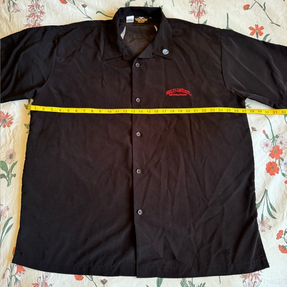Harley Davidson Short Sleeve Button Up - Picture 5 of 6
